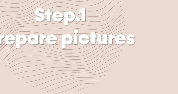 Prepare pictures of yourself with friends or others.