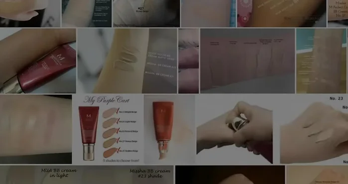 If not specified, Google the product and find swatches for comparison with different brands.