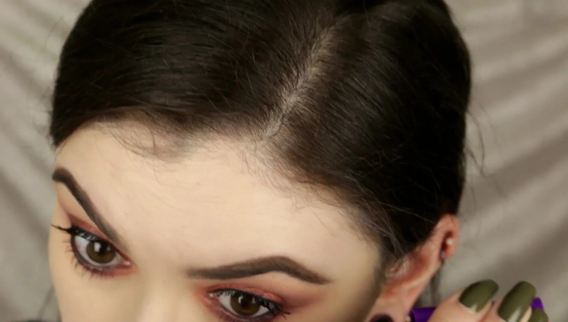 Final eye makeup look