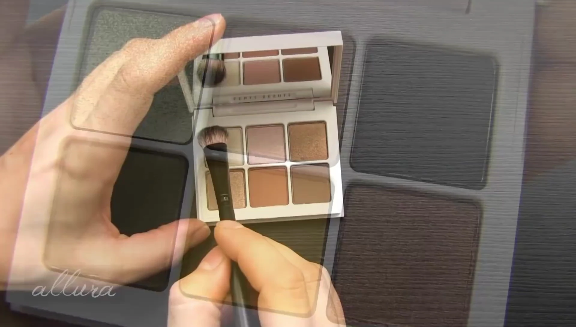 Swatches of the True Neutrals palette shades
