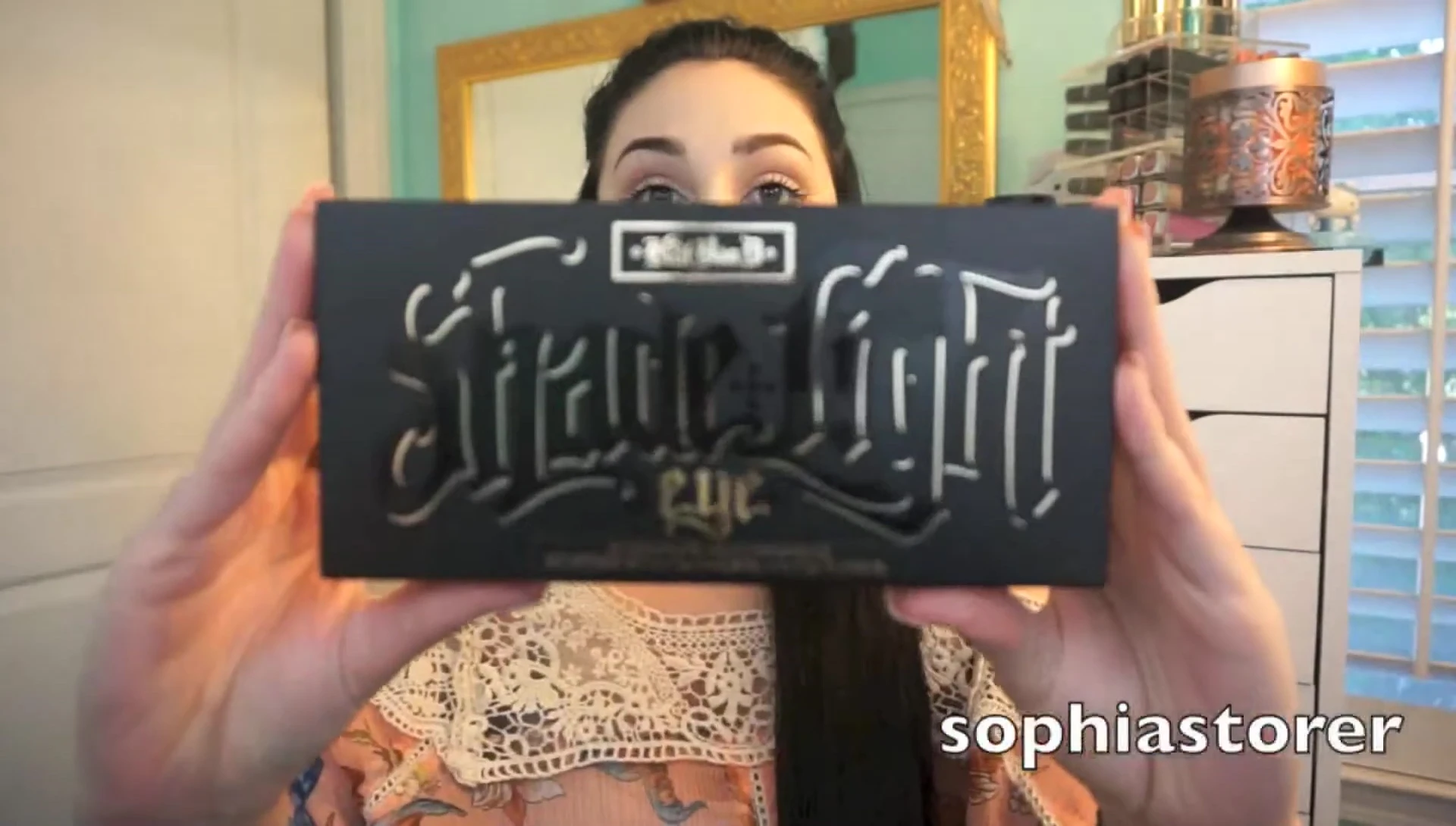 The Kat Von D Shade + Light Eyeshadow Palette box.