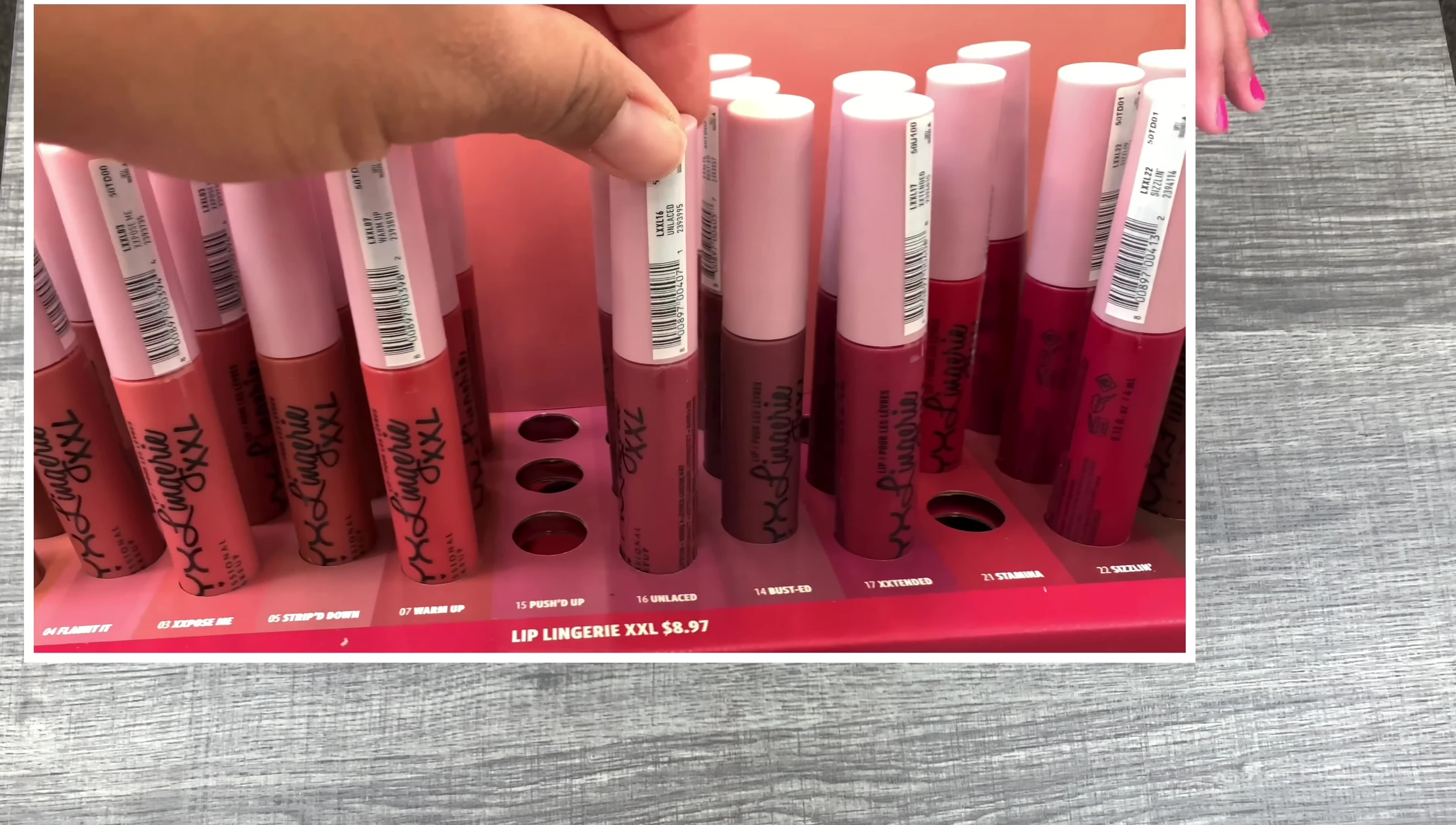 Close-up shot of the NYX Ultimate Shadow Palette Festival packaging showcasing the 'New' label.