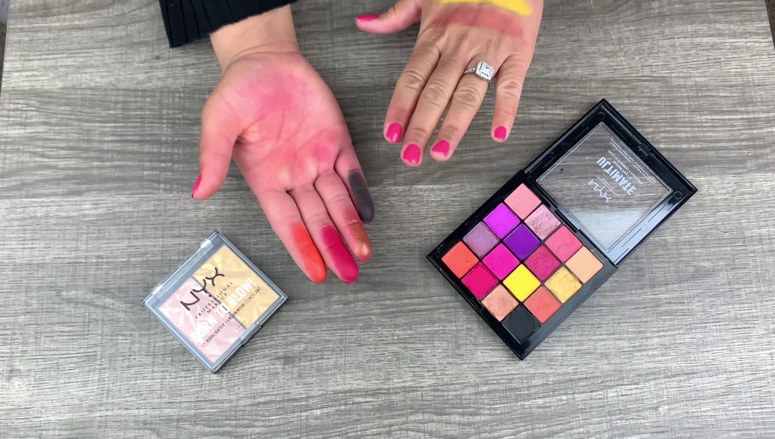 The reviewer expresses her overall positive opinion of the palette.