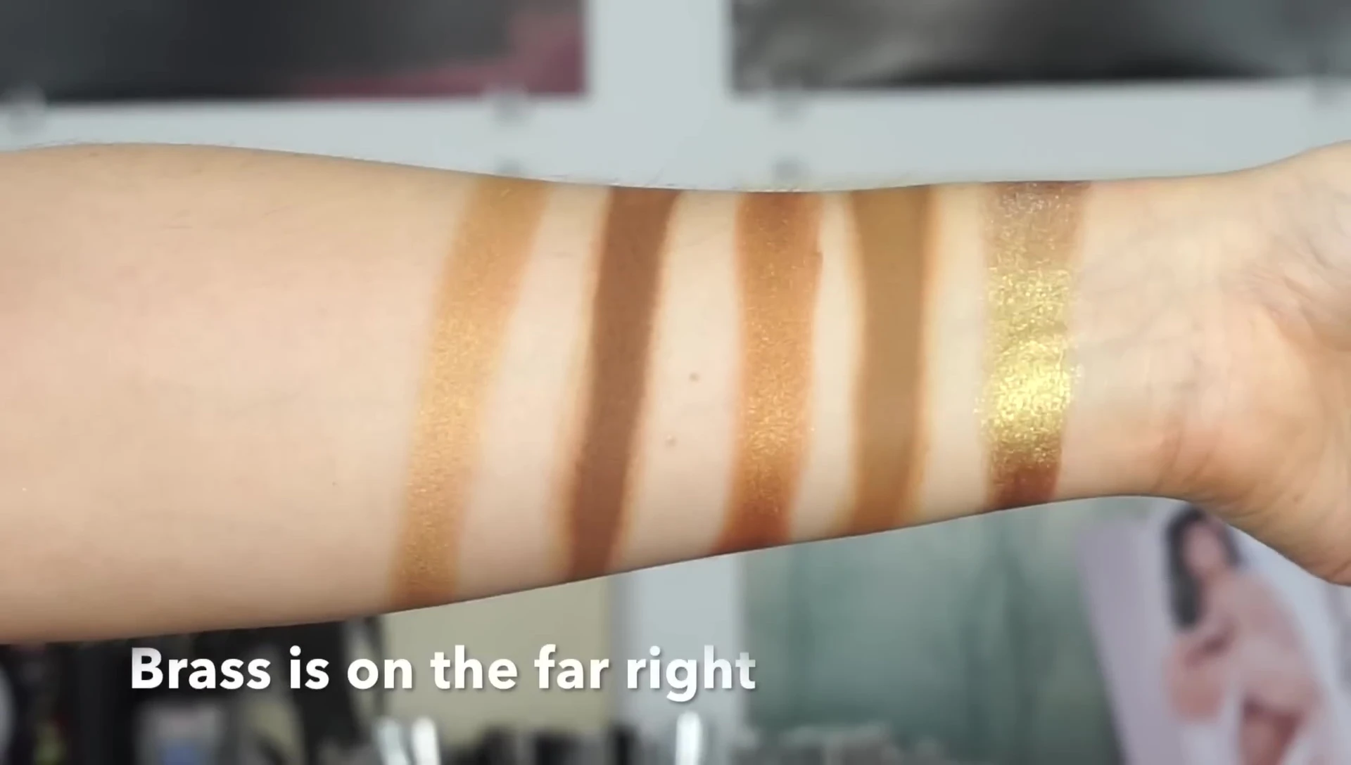 Swatch of Brass.