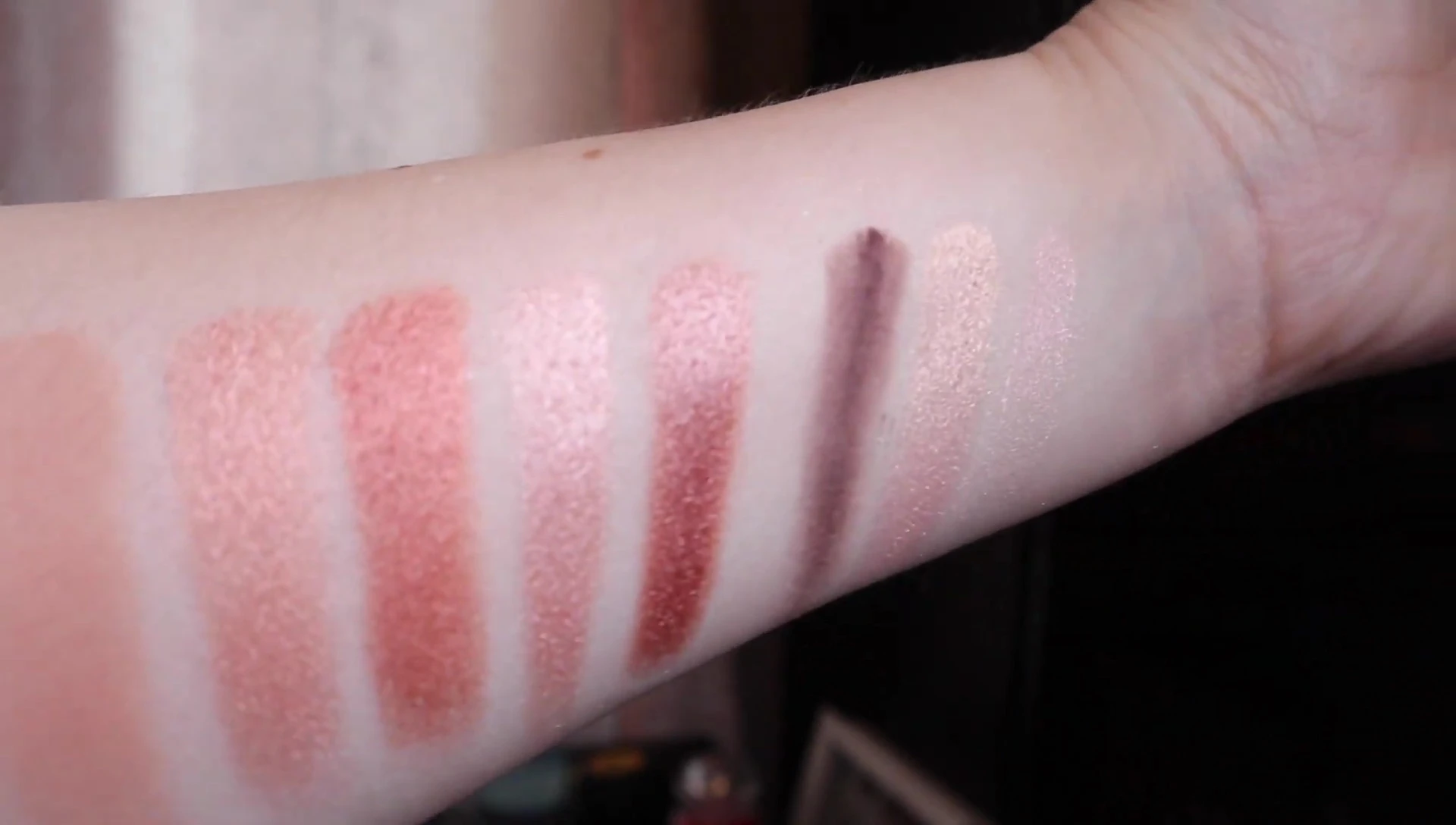 Swatches of the Petal Metal palette.