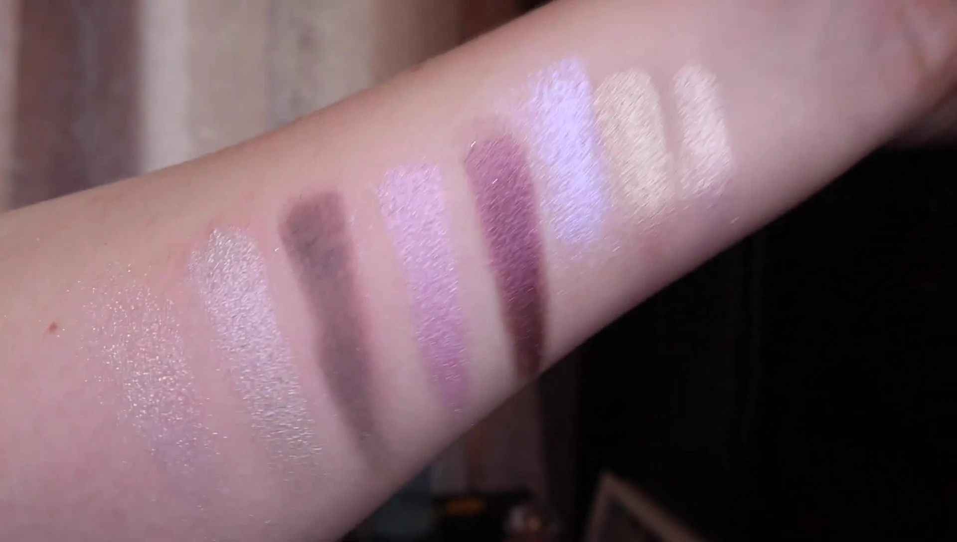 Swatches of the Prism palette.