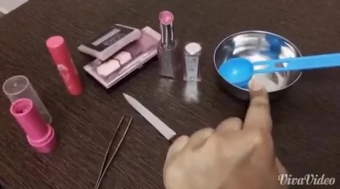 Place the scraped material into a microwave-safe or steel container.