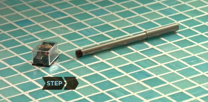 Warm up a dry eyeliner pencil by rubbing it on your hand to improve its glide.