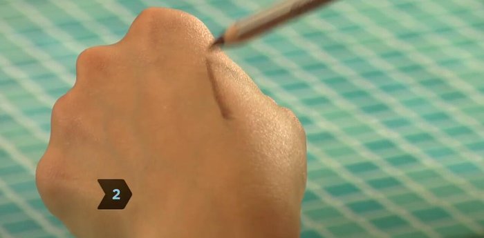 Warm up a dry eyeliner pencil by rubbing it on your hand to improve its glide.