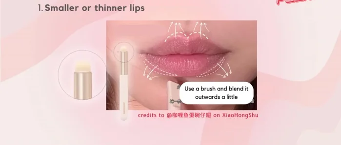 Use a tiny bit of concealer to clean up any harsh edges.