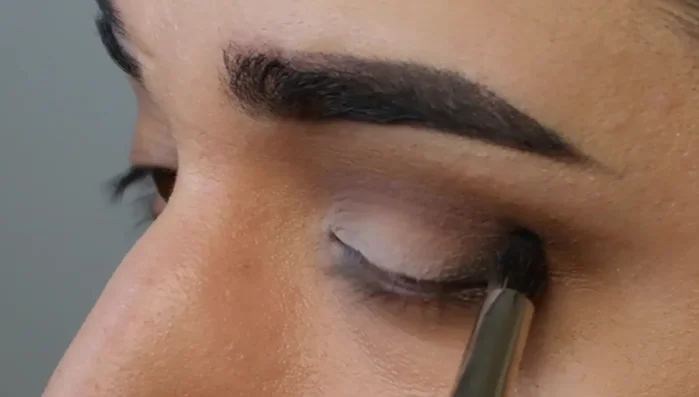 Continue blending until satisfied with the smoky effect. Remember to focus the blending within the socket line.