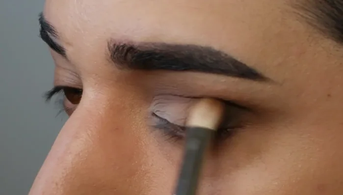 Continue blending until satisfied with the smoky effect. Remember to focus the blending within the socket line.