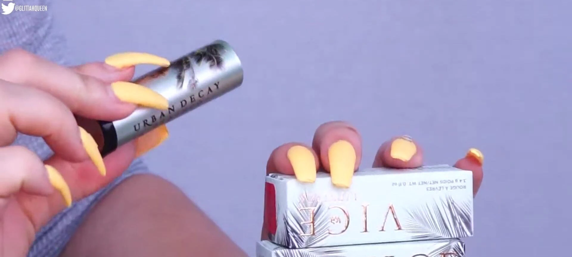 Lipsticks shown