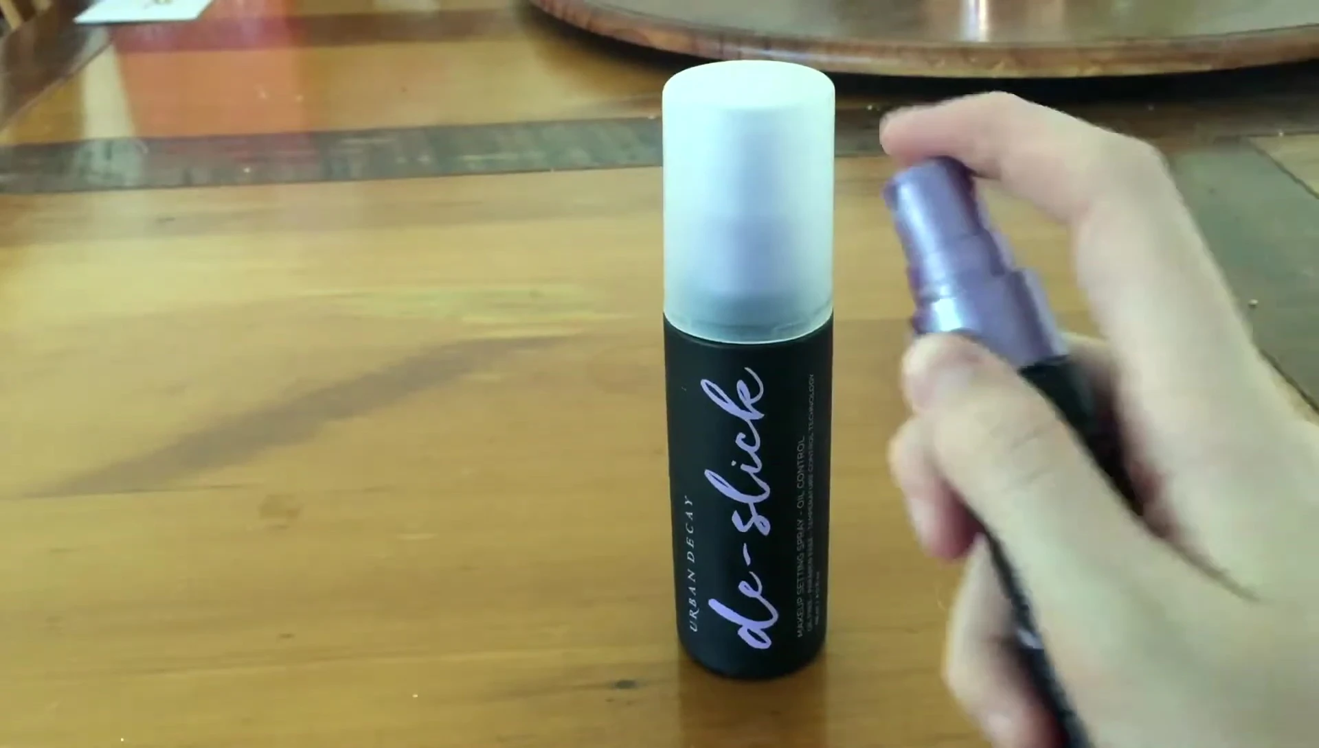 Speaker discussing issues with the previous All-Nighter spray.