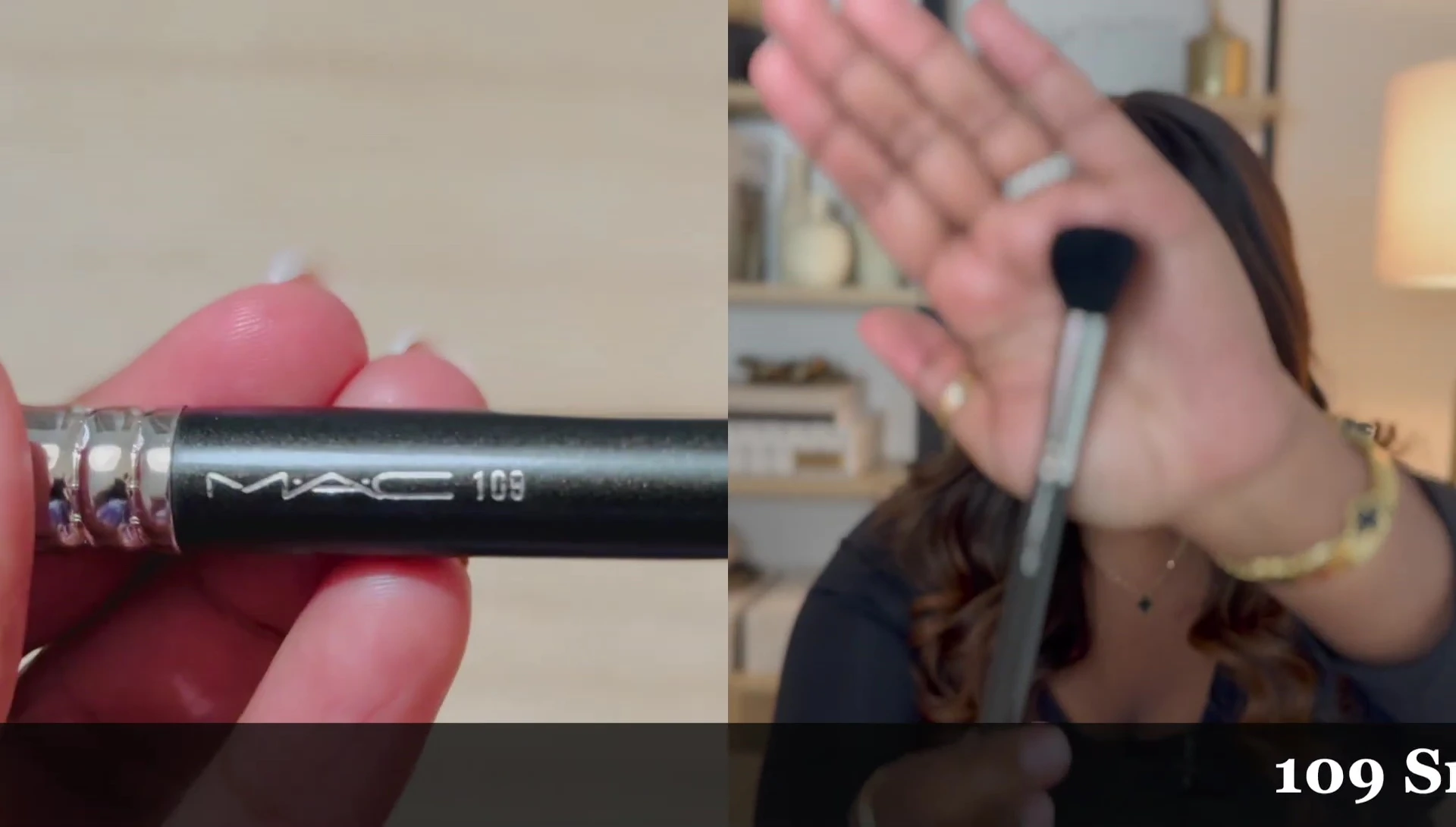 The MAC 109 Small Contour Brush