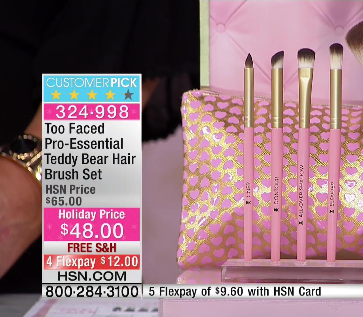 Host showing the all-over shadow brush.
