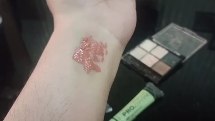 Apply foundation as usual, and set with powder for long-lasting results.