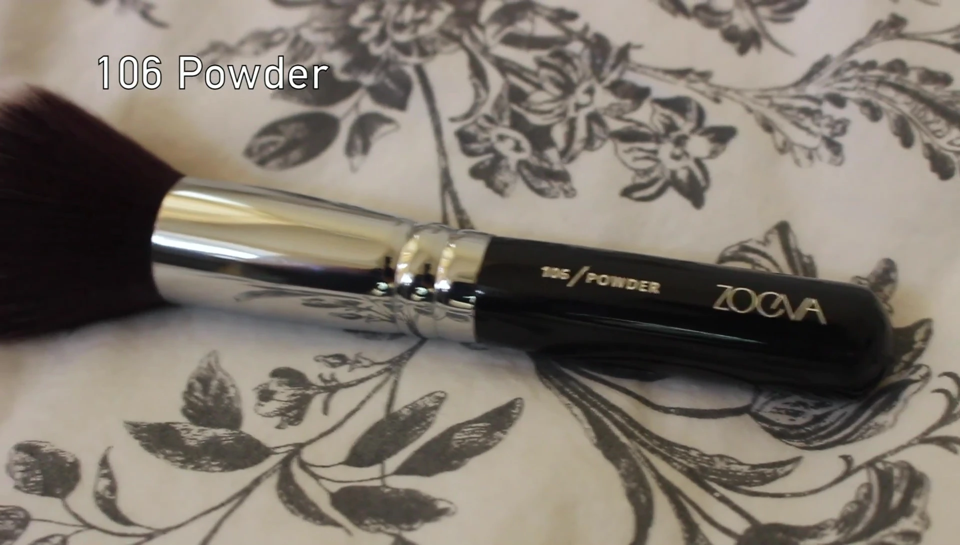 Comparison of ZOEVA and Real Techniques powder brushes.