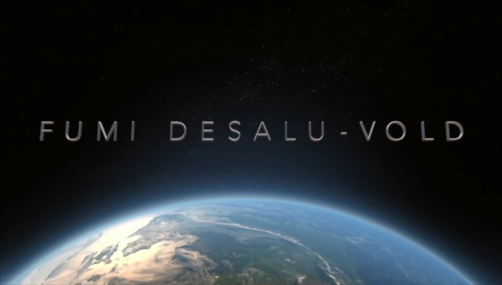 End screen of the video