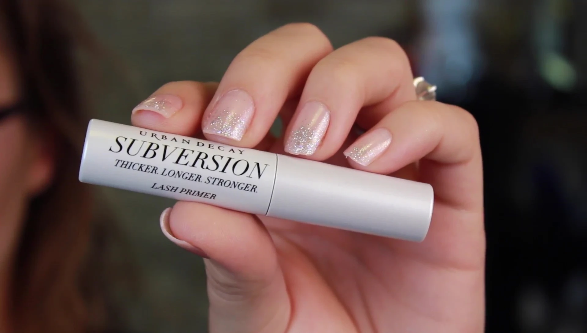 Close-up shot of the Subversion lash primer wand.