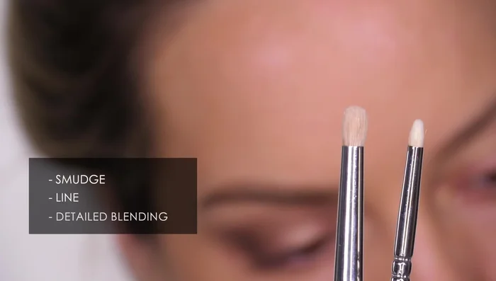 Use mini detail shaders for smudging along the lower lash line and applying color or creating defined shadow lines. These are thinner than pencil brushes, offering more definition.