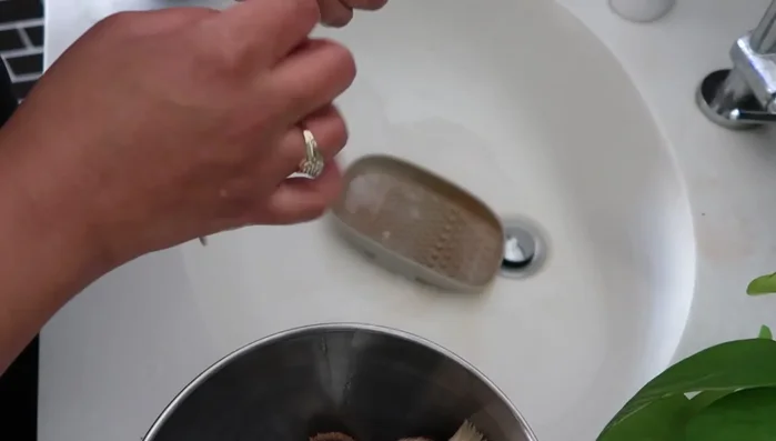 Lay brushes flat on a paper towel to dry.