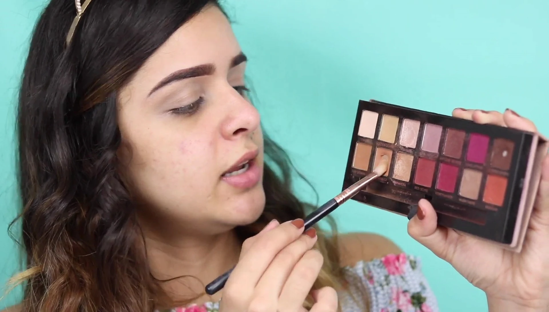 Applying 'Burnt Orange' transition shade.
