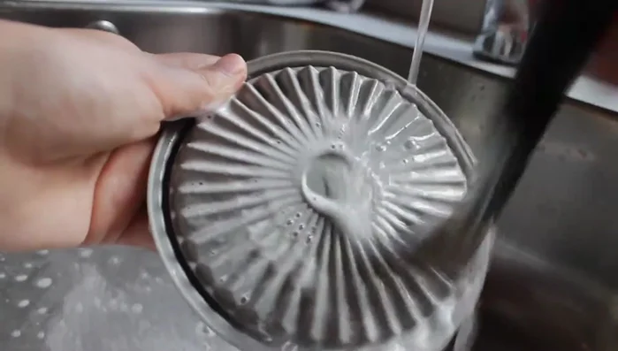 Check if all shampoo is out of the brush.