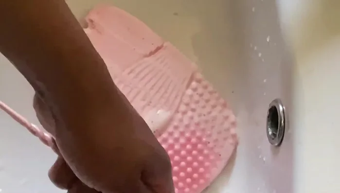 Reshape brushes and let them air dry.