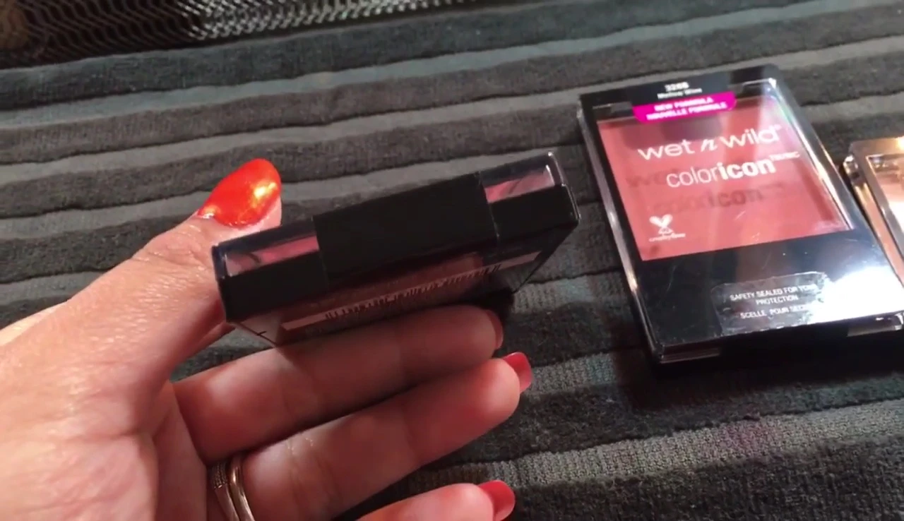Comparison of old and new Wet n Wild Color Icon blush packaging