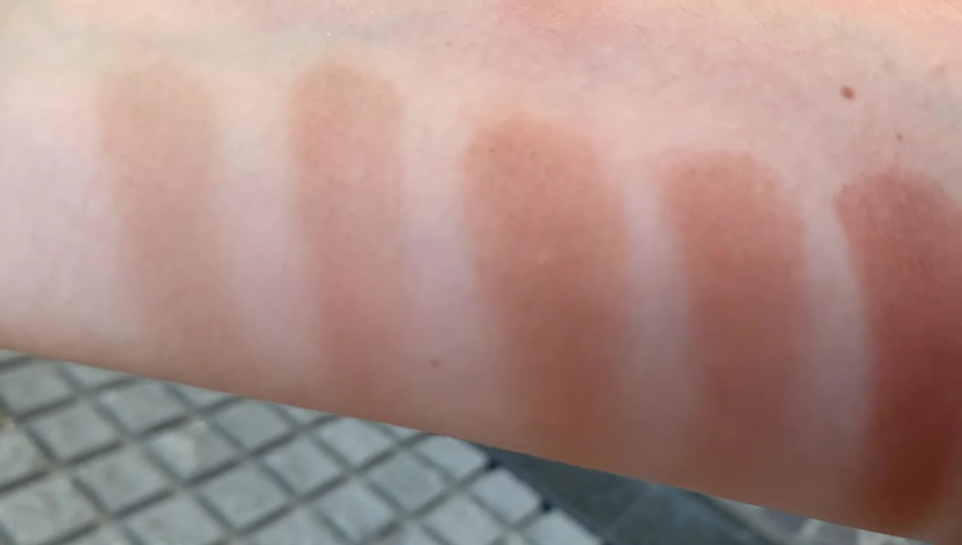 Close-up of shade #1