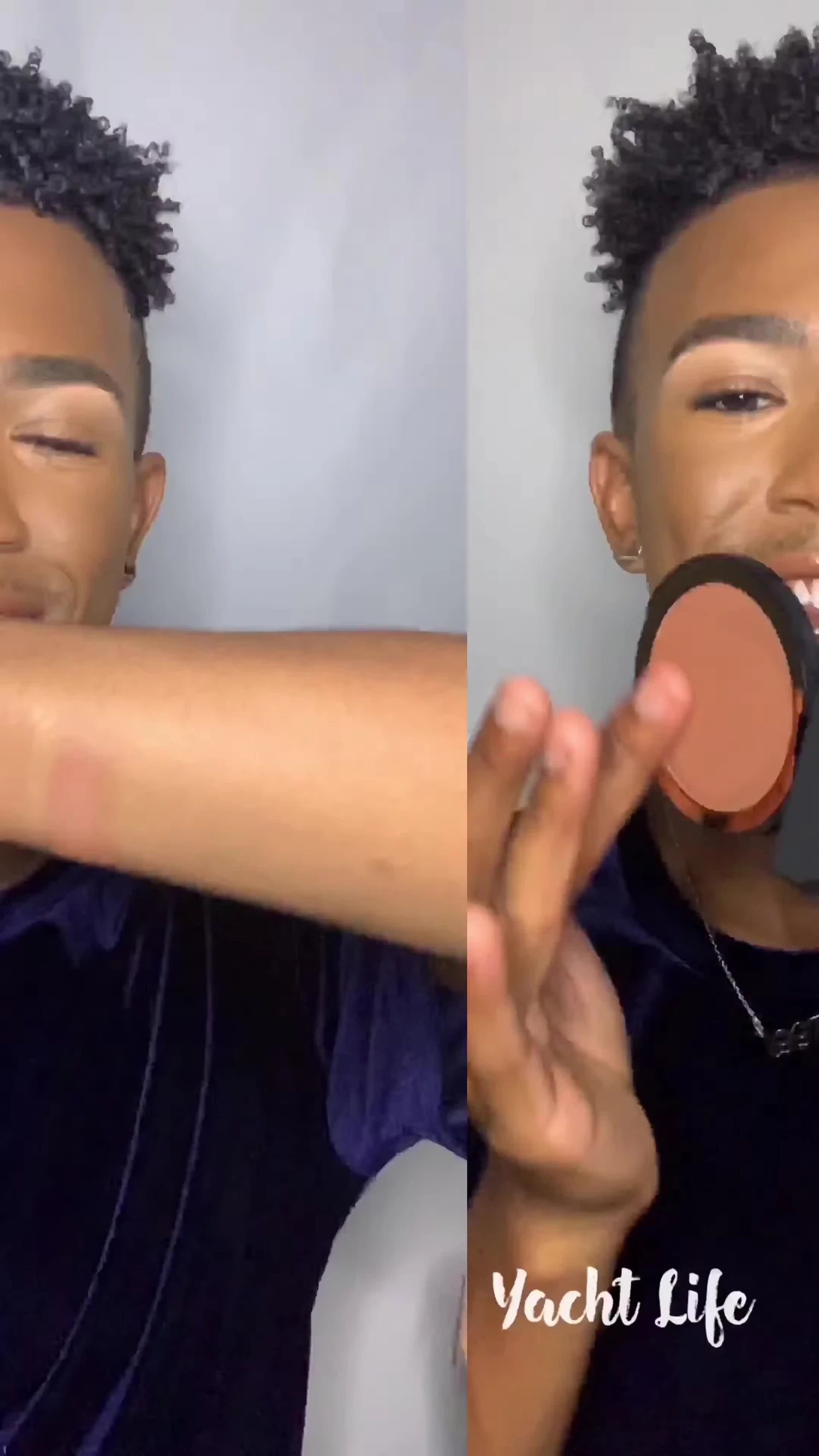 Swatch of Yacht Life bronzer.