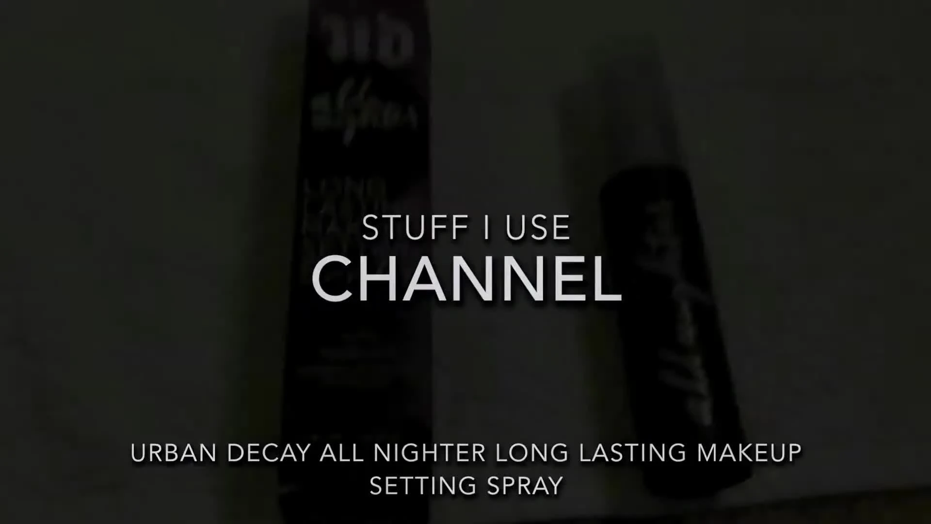 Speaker introducing the topic of long-lasting makeup