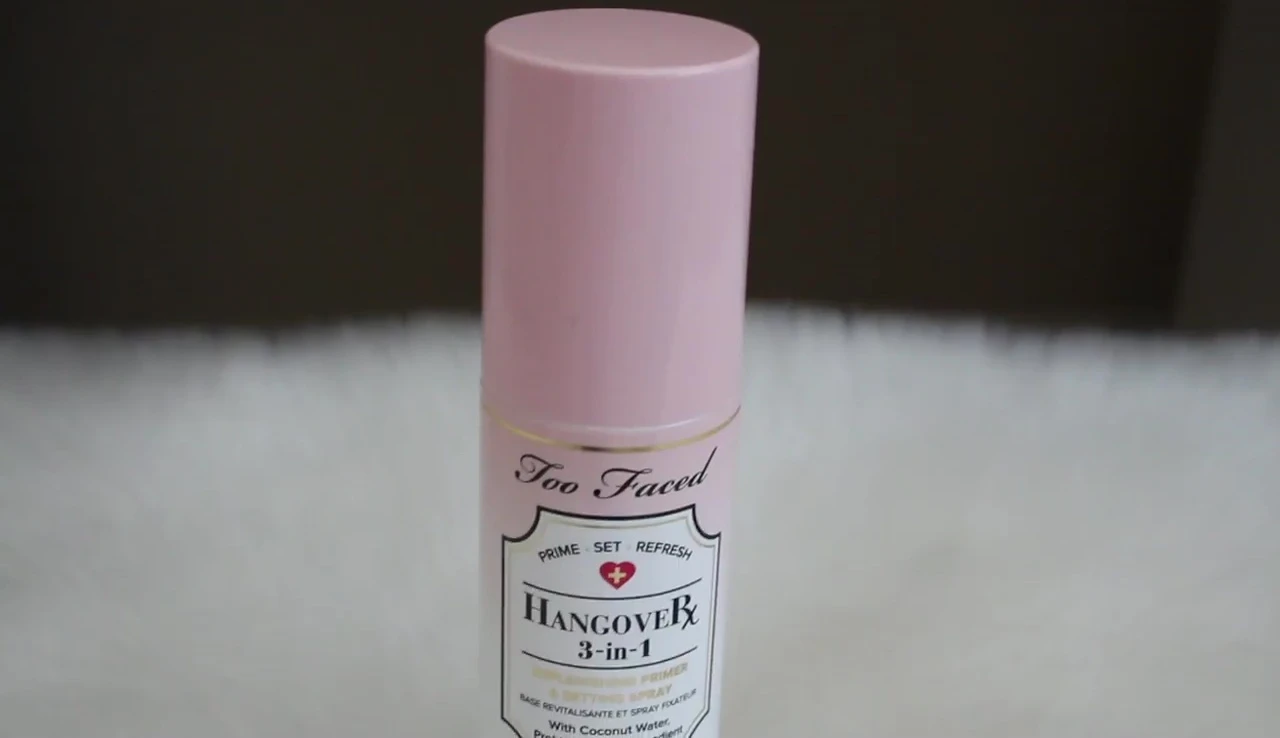 Hangover X3 Replenishing Primer and Setting Spray bottle