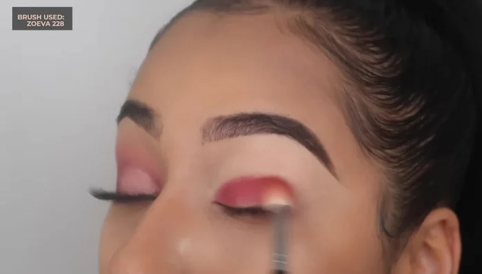 Diffuse and blend the edges with a clean brush to create a seamless look.